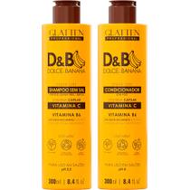 Glatten D&B Dolce Banana - Kit Vitamina Capilar Duo (2 Produtos)