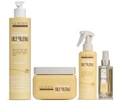 Glatten Extraordinary Oils & Blend Condicionador e Máscara e Leave-in e Sérum