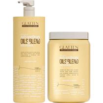 Glatten Extraordinary Oils & Blend - Kit Óleos de Nutrição Intensa Salão Duo (2 Produtos)