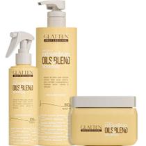 Glatten Extraordinary Oils & Blend - Kit Óleos de Nutrição Intensa Trio (3 Produtos)