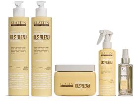Glatten Extraordinary Oils & Blend Shampoo e Condicionador e Máscara e Leave-in e Sérum