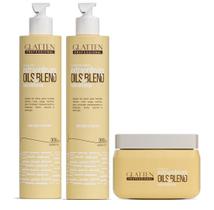 Glatten Extraordinary Oils & Blend Shampoo e Condicionador e Máscara