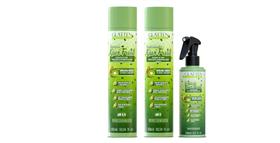 Glatten Kiwi Fruit Shampoo e Condicionador e Leave-in