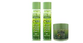 Glatten Kiwi Fruit Shampoo e Condicionador e Máscara