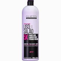 Glatten Liso de Salão - Condicionador 5X Mais Liso Antifrizz Antivolume 1L