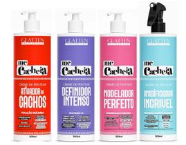 Glatten Me Cacheia Ativador de Cachos e Definidor e Modelador e Umidificador