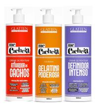 Glatten Me Cacheia Ativador de Cachos e Gelatina e Definidor
