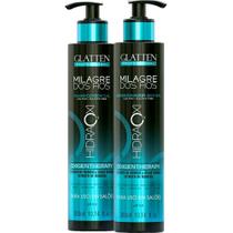 Glatten Milagre dos Fios HidraOxi - Kit Terapia de Oxigênio Duo (2 Produtos)