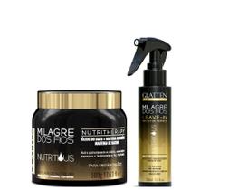 Glatten Milagre dos Fios Nutritious Máscara e Leave-in Glatten Milagre dos Fios Nutritious Máscara e Leave-in