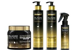 Glatten Milagre dos Fios Nutritious Shampoo e Condicionador e Máscara e Leave-in Glatten Milagre dos Fios Nutritious Shampoo e Condicionador e Máscara e Leave-in