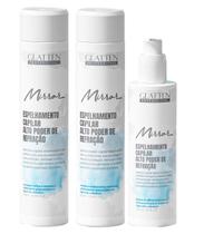 Glatten Mirror Shampoo e Condicionador e Leave-in