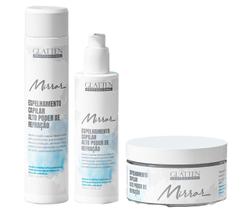 Glatten Mirror Shampoo e Máscara e Leave-in