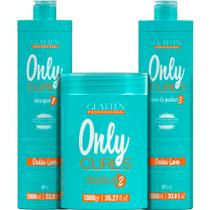 Glatten Only Curls - Kit Cachos Ondas Leves Trio (3 Produtos)