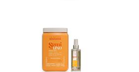 Glatten Semi di Lino Máscara 1 KG e Sérum