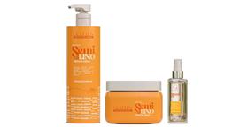 Glatten Semi di Lino Shampoo e Máscara e Sérum Glatten Semi di Lino Shampoo e Máscara e Sérum