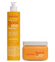 Glatten Semi Di Lino Shampoo e Máscara