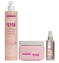 Glatten Smooth & Repair Condicionador e Máscara e Sérum