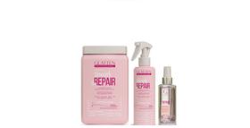 Glatten Smooth & Repair Máscara 1 KG e Leave-in e Sérum Glatten Smooth & Repair Máscara 1 KG e Leave-in e Sérum