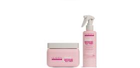 Glatten Smooth & Repair Máscara e Leave-in