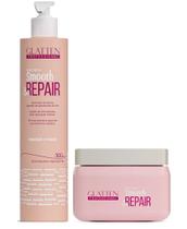 Glatten Smooth & Repair Shampoo e Máscara