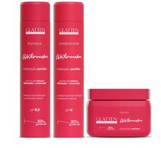 Glatten Watermelon Shampoo e Condicionador e Máscara
