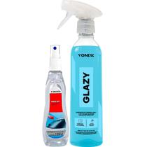 Glazy 500ml Limpa Vidros 4 Em 1 Watter Off Repelência Vonixx Glazy 500ml Limpa Vidros 4 Em 1 Watter Off Repelência Vonixx