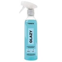 GLAZY VONIXX 500ML Limpador de Vidros 4 em 1 Toque Liso, Redutor de Riscos e Proteção para Vidros Automotivos