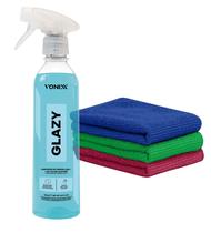 Glazy Vonixx + Panos de Microfibra Limpador Vidros de carros Telas De Tv Telas de computador