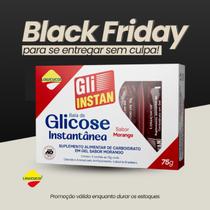 Gli-Instan Lowçucar Sabor Morango Glicose Instantânea 5X15G