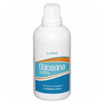 Glicerina 100% frasco 100mL Lifar