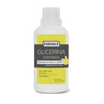 Glicerina Bi-destilada Aloe Vera Com 100ml - Farmax