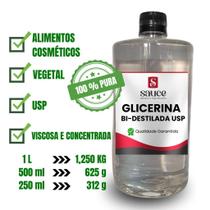 Glicerina Bi-destilada Vegetal - 2 Litros 100% Pura Glicerina Bi-destilada Vegetal - 2 Litros 100% Pura