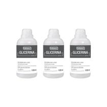 Glicerina Farmax 100Ml Hidratante-Kit C/3Un Glicerina Farmax 100Ml Hidratante-Kit C/3Un