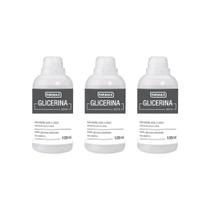 Glicerina Farmax 100Ml Hidratante-Kit C/3Un