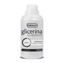 Glicerina Farmax bidestilada, 100mL Glicerina Farmax bidestilada, 100mL