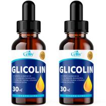 Glicolin - Óleo Abacate + Resveratrol + Coenzima Q10 + Taurina + Vitaminas Gotas 2 Frascos