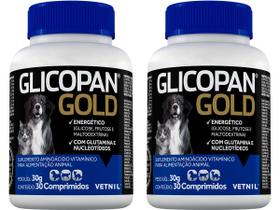 Glicopan Gold 30 Comprimidos Vetnil - 2 Unidades