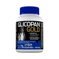 Glicopan Gold com 30 Comprimidos Suplemento Vitamínico Pet