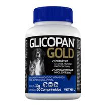 Glicopan Gold Comprimidos Suplemento de Vitaminas Vetnil 30 Comprimidos