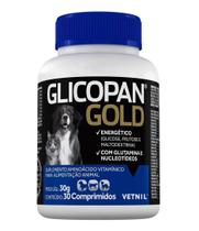 Glicopan Gold Suplemento 30 Comprimidos Vetnil Pet Cães Gatos Glicopan Gold Suplemento 30 Comprimidos Vetnil Pet Cães Gatos