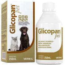 Glicopan Pet 250ml Suplementação De Vitaminas Vetnil Glicopan Pet 250ml Suplementação De Vitaminas Vetnil