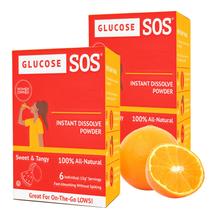 Glicose em pó Glicose SOS Natural Dextrose 12 pacotes