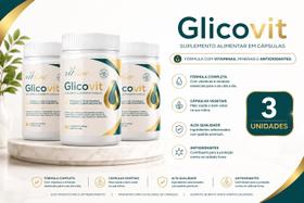 GlicoVit Vitline Suporte Glicêmico em Cápsulas Vegetais GlicoVit Vitline Suporte Glicêmico em Cápsulas Vegetais