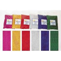 Glíter PVC Ouro 100G