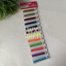 Glitter 6 Cores ou 12 Cores Fiorella Sotti - Win Paper / WX Gift