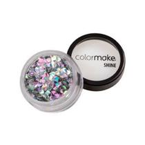 Glitter Colormake Holografico Ponto Prata 2918