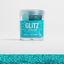 Glitter Comestível Azul Turquesa Corante Para Decoração