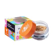 Glitter de Carnaval Rosto Brilho Make Maquiagem Bloquinho Dourado Ecoglitter 1g Vult