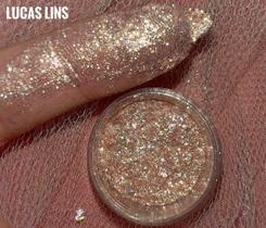 Glitter de maquiagem Lucas Lins - Coleção maquiadores do Brasil - Use Glow