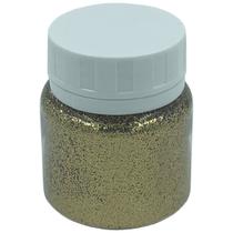 Glitter Dourado Holográfico Laser Dark Gold (30 g)